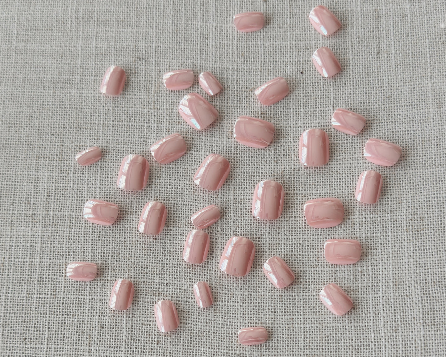 Square Light Pink Chrome