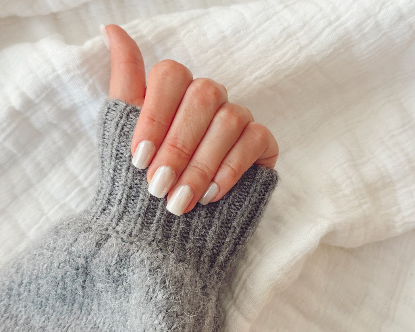 Square White Glaze